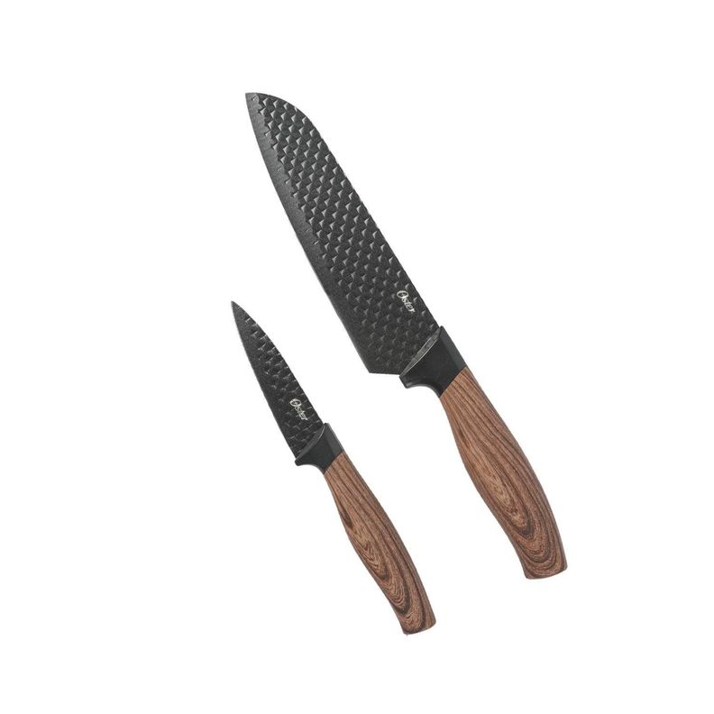 Set Cuchillos Santoku acero inox 2 piezas Gunderson Oster
