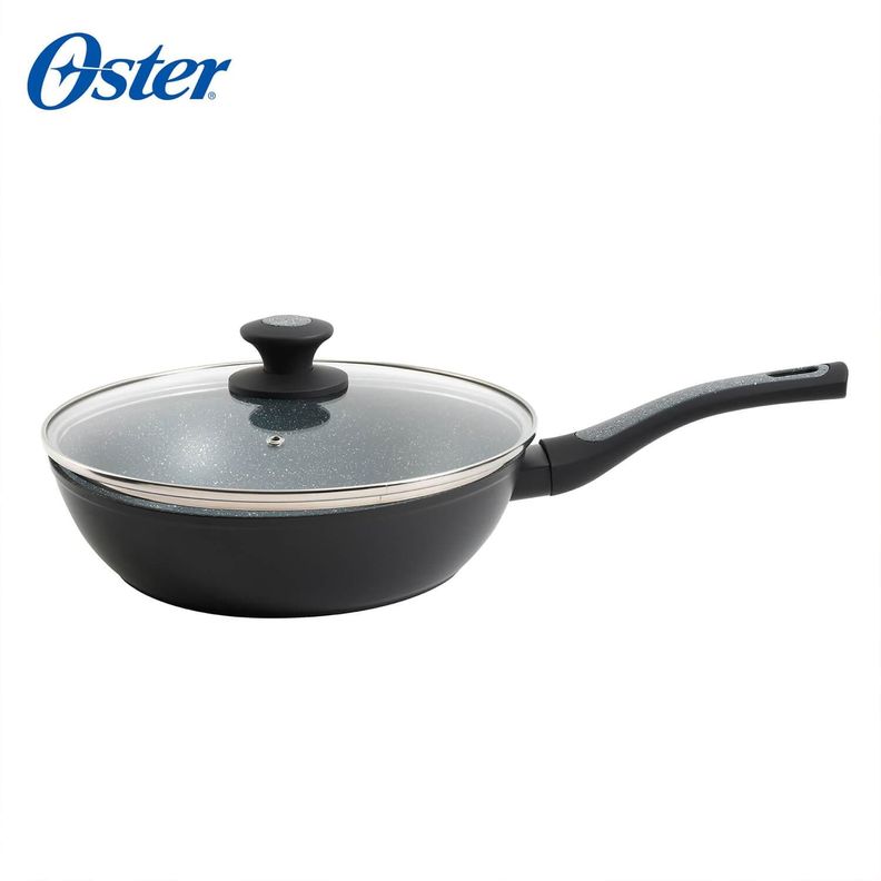 Sartén Wok con tapa antiadherente 26 cm Bastone Oster-6