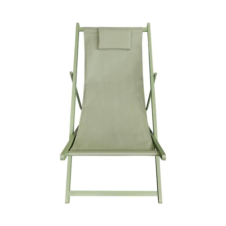 Silla Reposera Playa Piscina Plegable New Port Verde Northwest-1