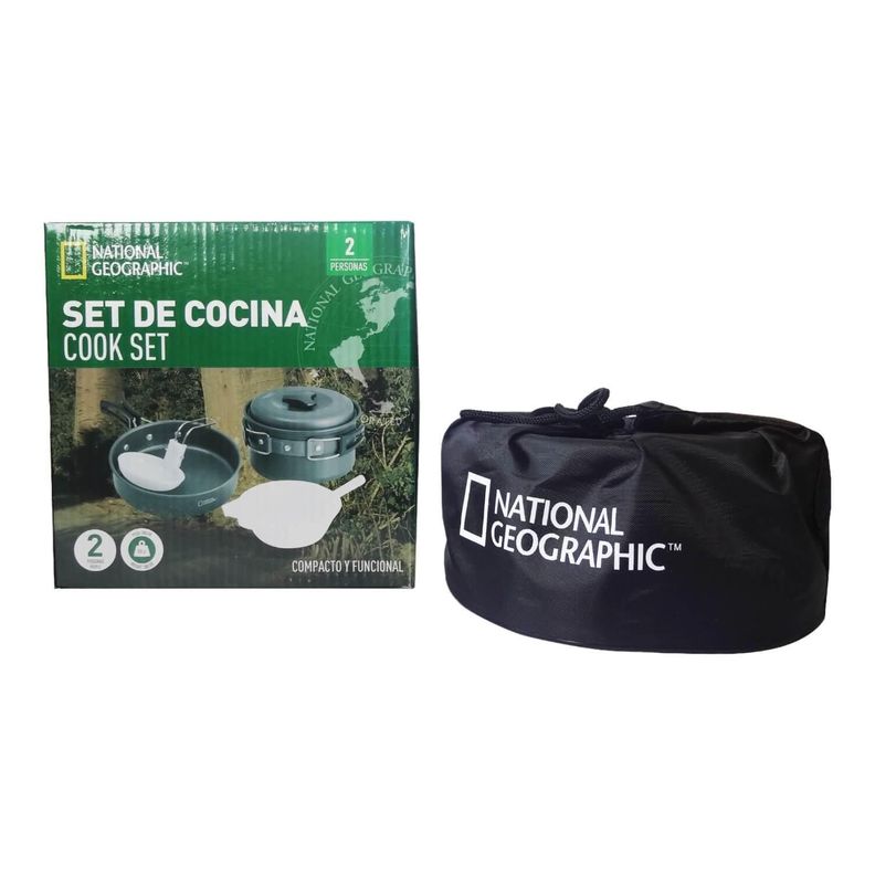 Set De Cocina Camping 2 Personas National Geographic-2