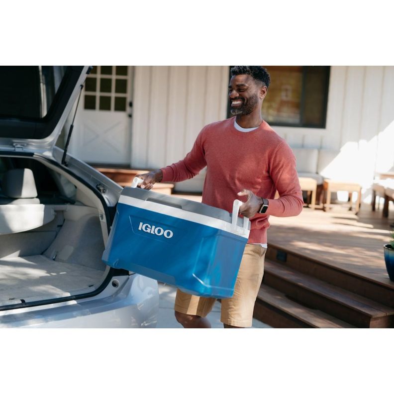 Cooler Nevera Hielera Latitude Azul 49 Litros Igloo-3