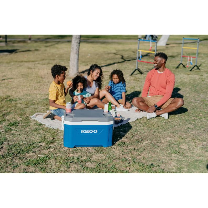Cooler Nevera Hielera Latitude Azul 49 Litros Igloo-5