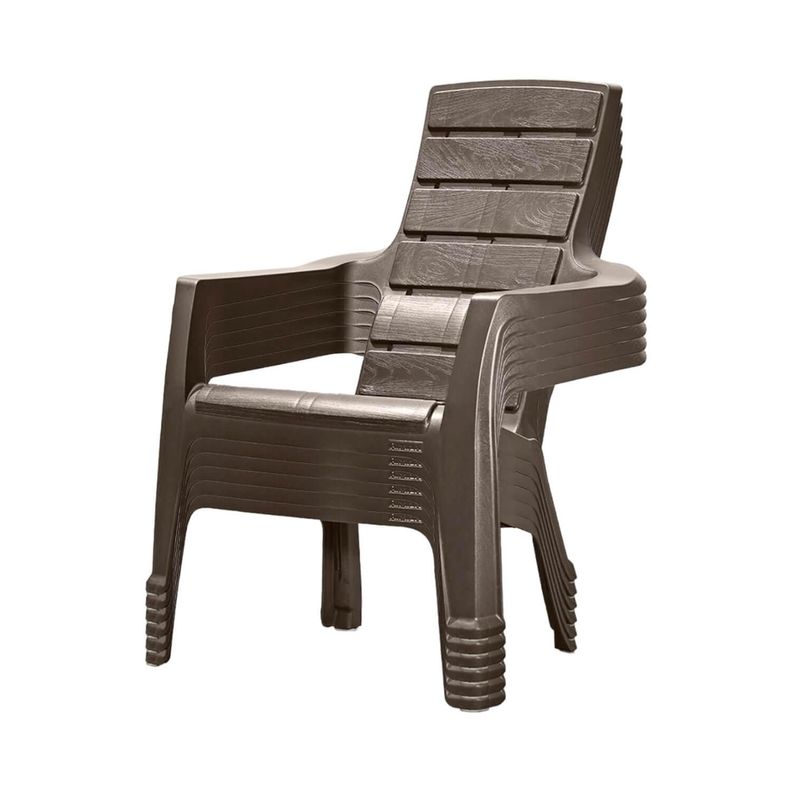 Sillon de Terraza plastico Café Baru Rimax-3