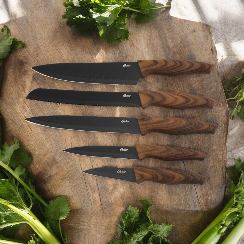 Set Cuchillos acero inoxidable 5 piezas Godfrey Oster-3