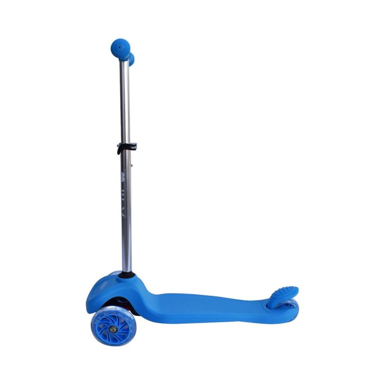 Scooter Monopatin Niño 3 Ruedas Ajustable 50-70Cms Azul Bex-2