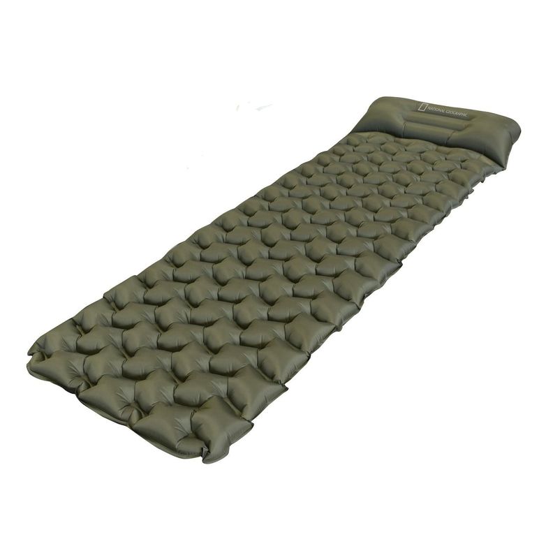 Colchoneta Ultralight Pro Verde Militar National Geographic-0