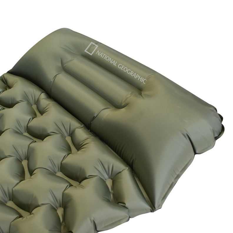 Colchoneta Ultralight Pro Verde Militar National Geographic-1