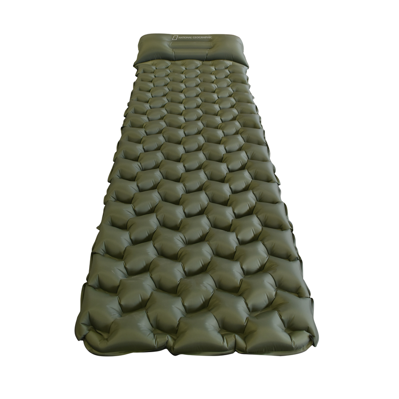 Colchoneta Ultralight Pro Verde Militar National Geographic-2