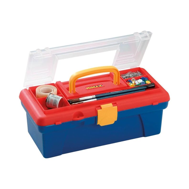 Caja Organizadora Rojo/Azul 30x15x12cms Rimax-1