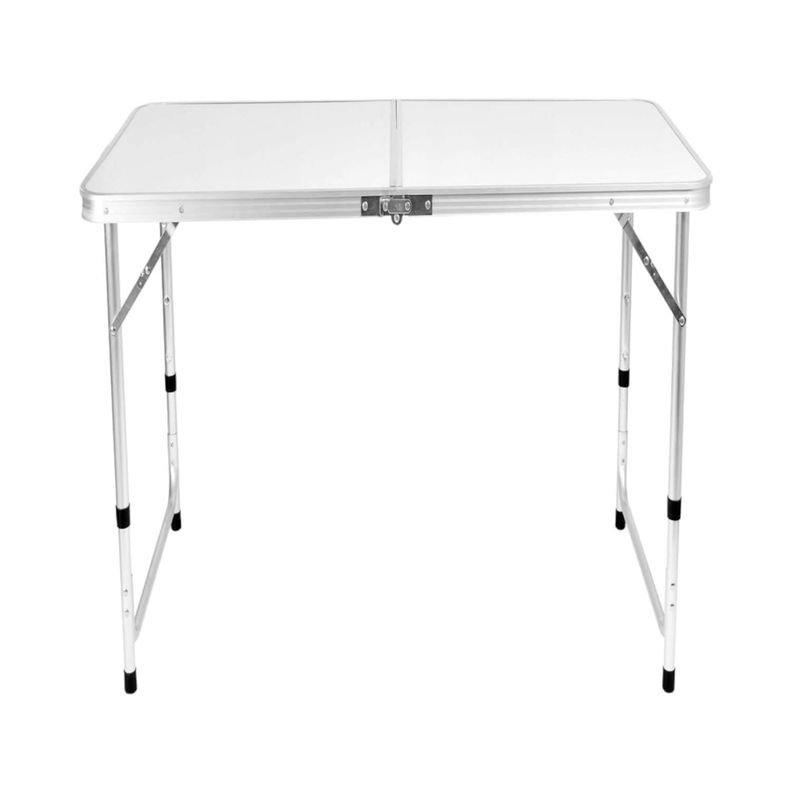 Mesa Plegable Aluminio 120X60Cm Blanca Northwest-7