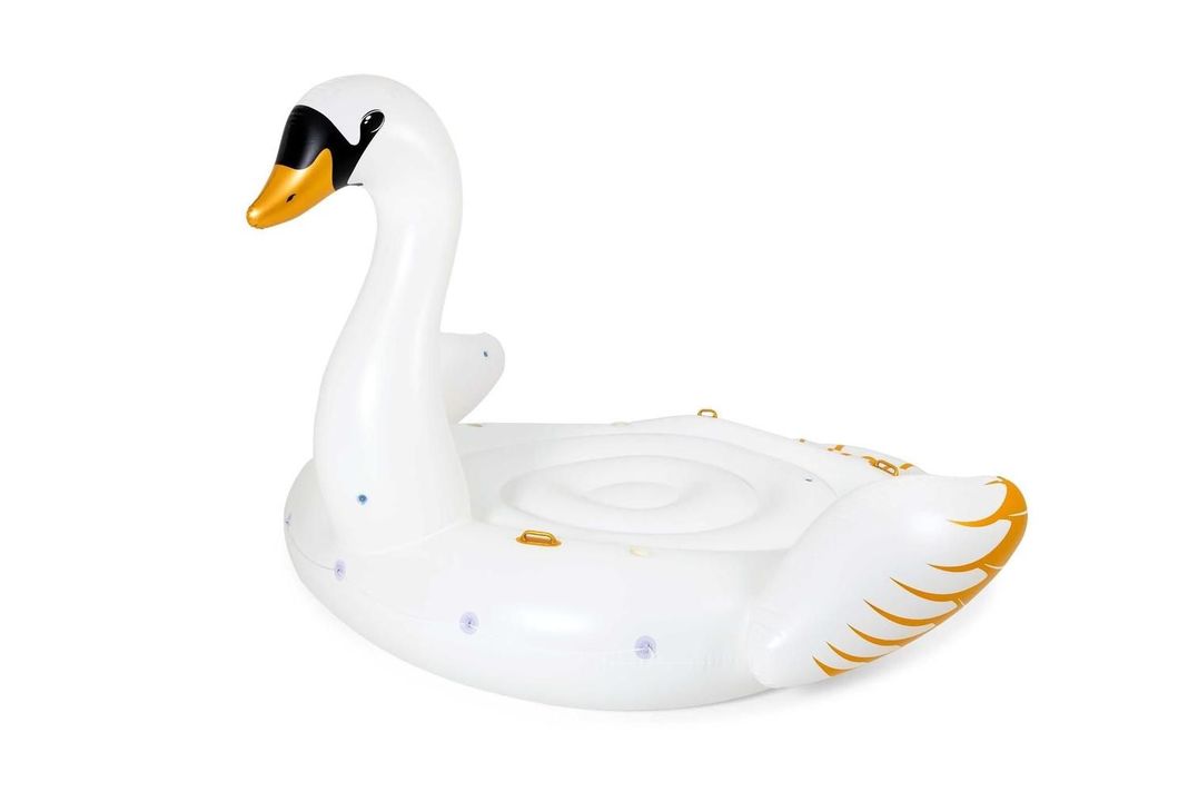 Flotador Gigante Cisne 429X330Cm Bestway-0