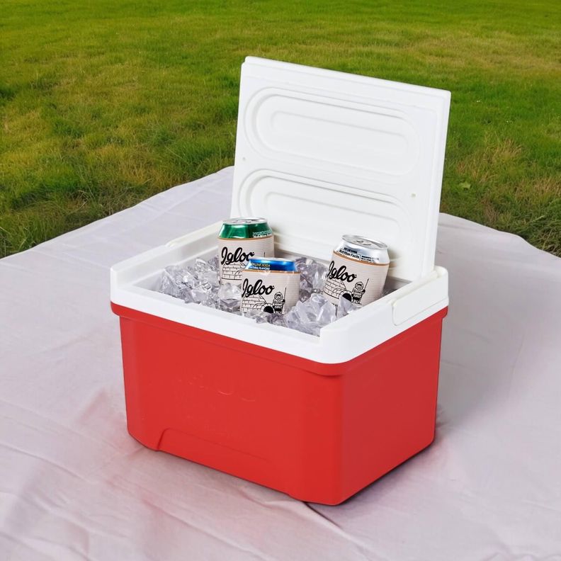 Cooler Nevera Hielera Breeze Rojo 8.5 Litros Igloo-2