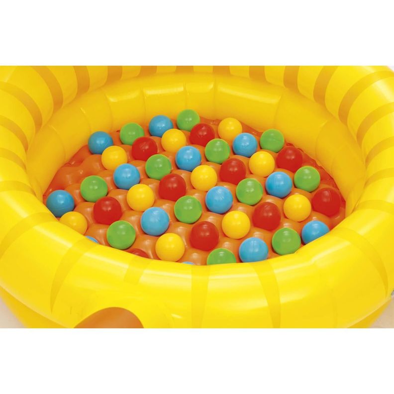 Piscina Leon inflable con Pelotas 111 X98X61.5 Cms Bestway-3
