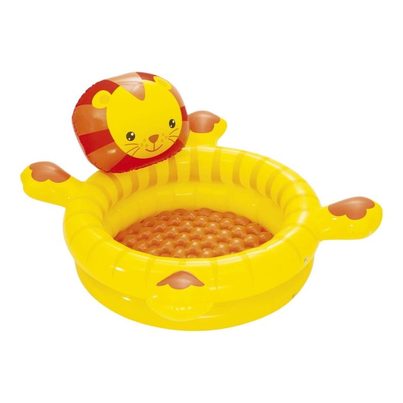 Piscina Leon inflable con Pelotas 111 X98X61.5 Cms Bestway-8