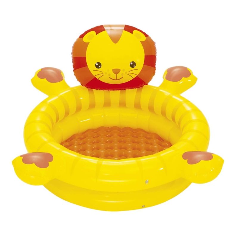 Piscina Leon inflable con Pelotas 111 X98X61.5 Cms Bestway-9