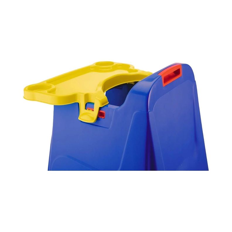 Silla Comedor Para Bebe Azul 60x59x77 cms Rimax-3