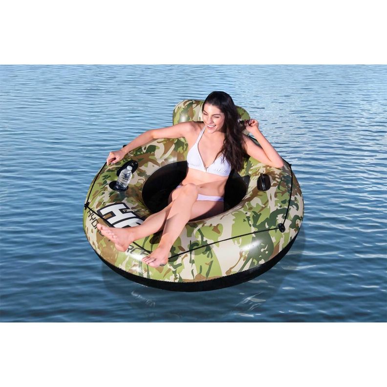 Flotador con Respaldo Camuflado 1,22M 1 Persona Bestway-1