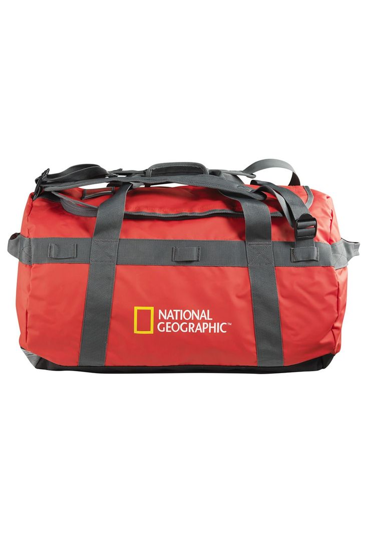 Bolso Travel Duffle Rojo 80 Litros National Geographic-1