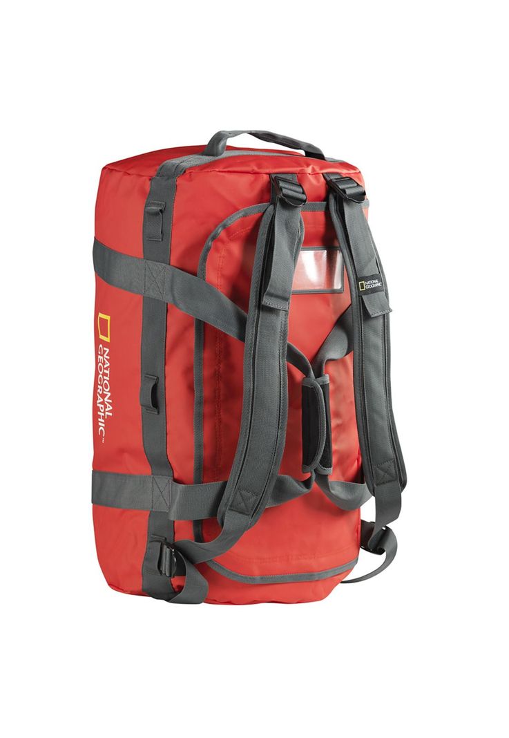 Bolso Travel Duffle Rojo 80 Litros National Geographic-2