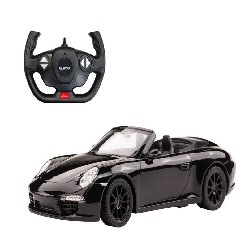 Auto Coleccion a Control Remoto Porsche 911 Carrera S Rastar Negro