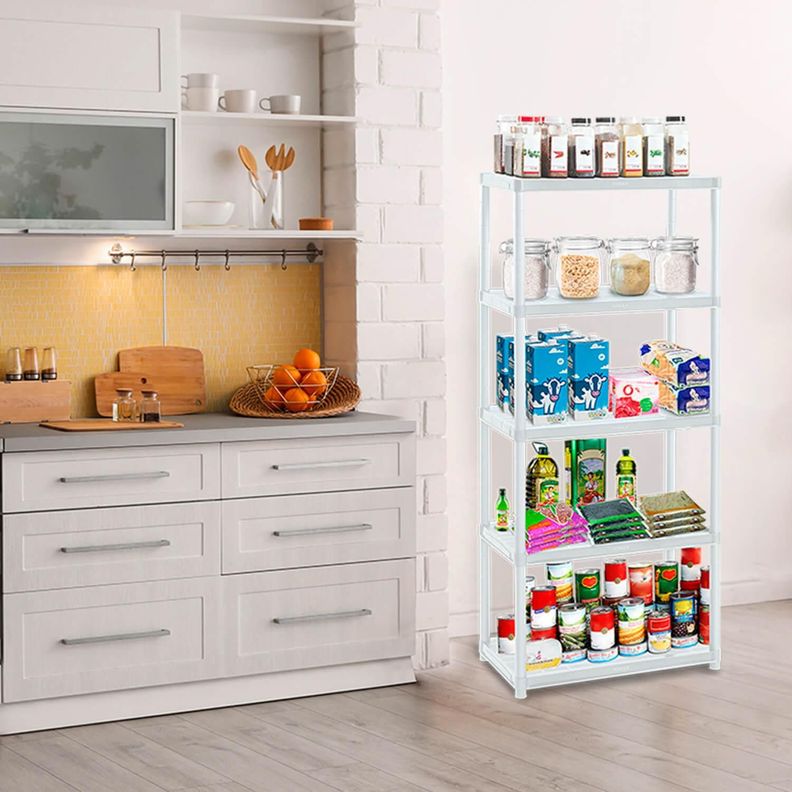 Estante Repisa Rack plastico 5 Niveles 71x38x170cm Rimax-2