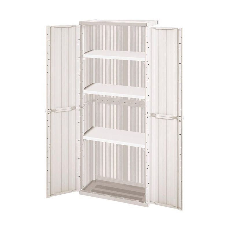 Armario Grande Starplast Multiuso Almendra 67x39x163CM Rimax-2
