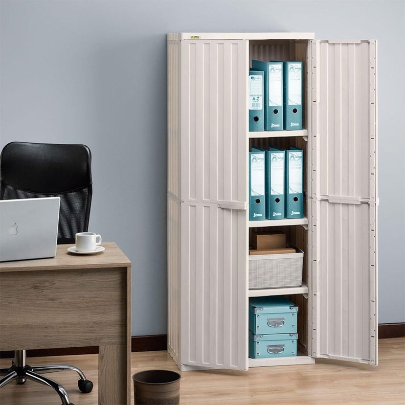 Armario Grande Starplast Multiuso Almendra 67x39x163CM Rimax-3