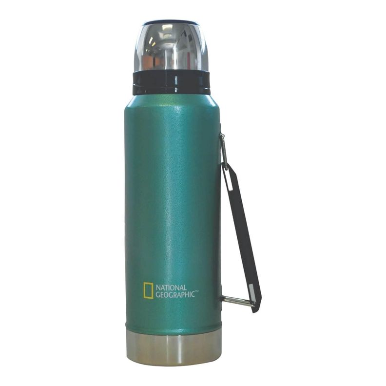 Termo Doble Muralla Acero Inox. 1200ML National Geographic Turquesa