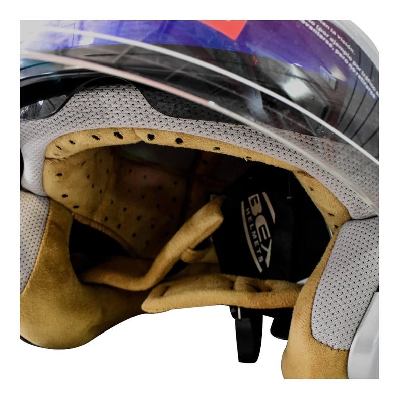 Casco Full Face Bx529 Talla M Deep Blue Certificado ECE-1