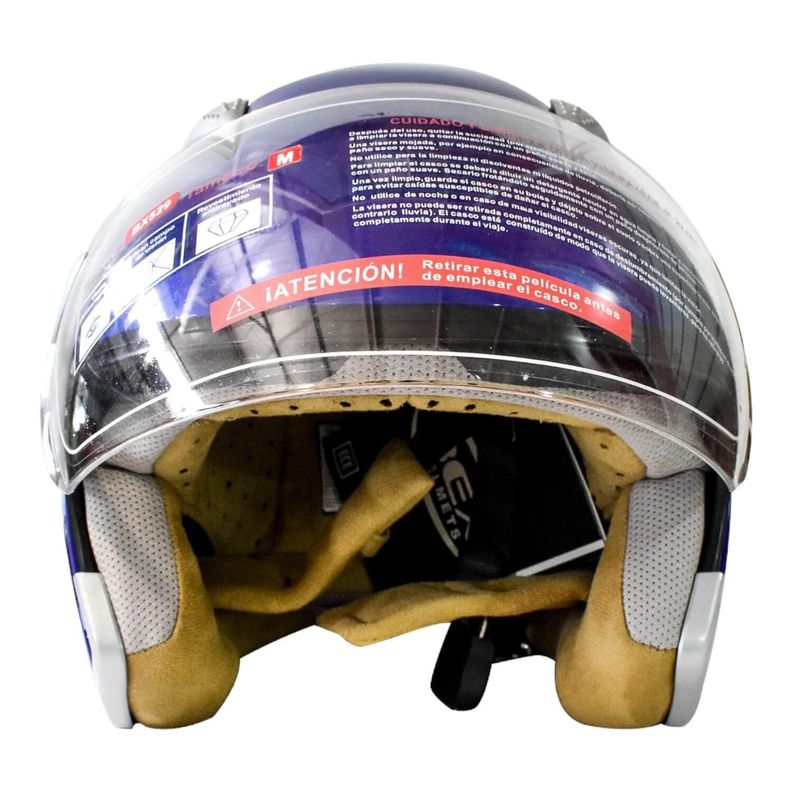 Casco Full Face Bx529 Talla M Deep Blue Certificado ECE-6