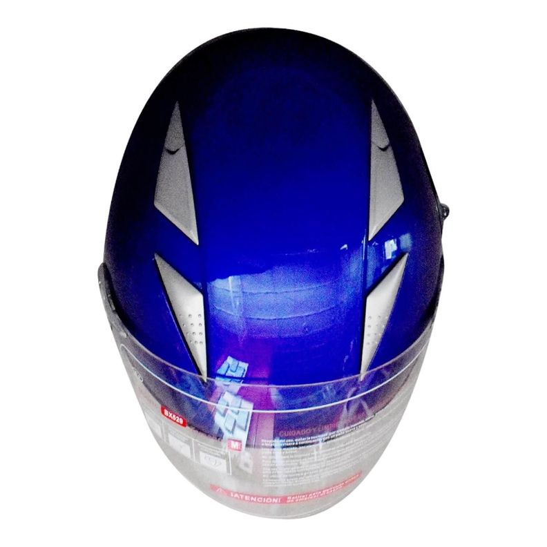 Casco Full Face Bx529 Talla M Deep Blue Certificado ECE-7