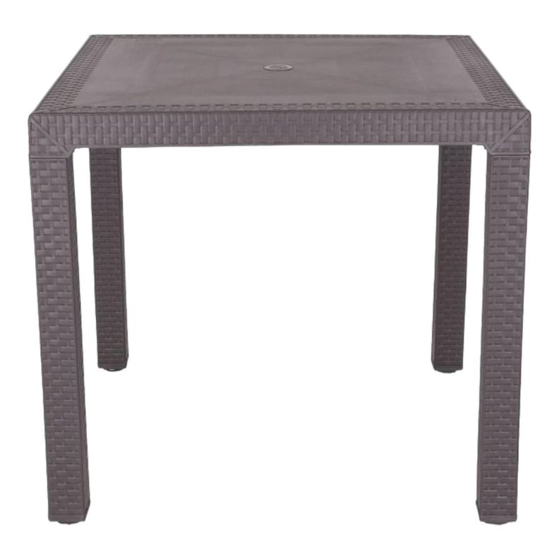 Mesa Plastico Café 80X80 cm Eterna Rimax-2