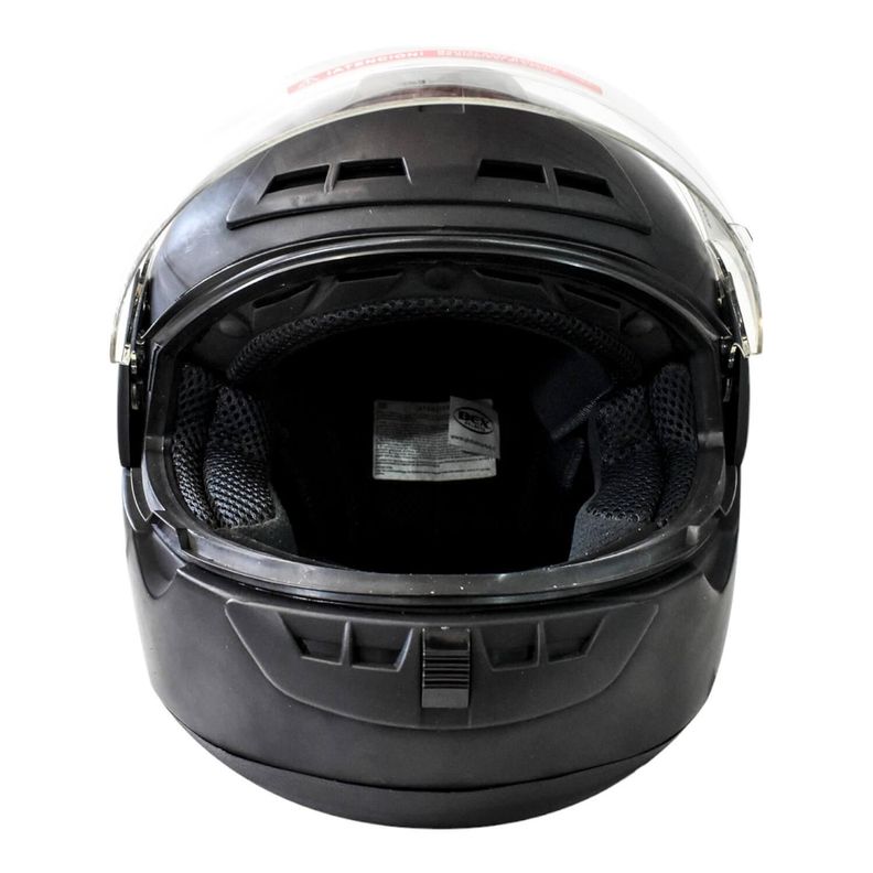 Casco Full Face Bx603 Talla L Color Flat Black Certificado DOT-1