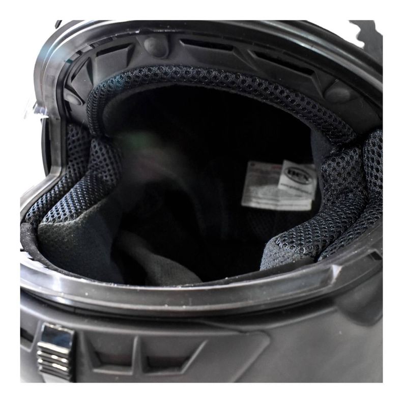 Casco Full Face Bx603 Talla L Color Flat Black Certificado DOT-3