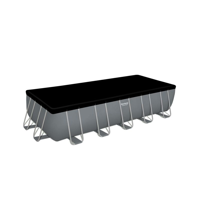 Piscina Power Steel™ Gris Oscuro 6.40M X 2.74M X 1.32M Pool Set / 19,281 L-3