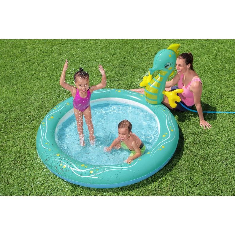 Piscina Inflable Caballito de Mar 1.88m x 1.60m x 86cm-2