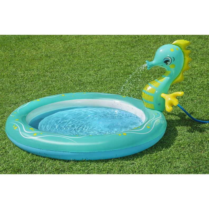 Piscina Inflable Caballito de Mar 1.88m x 1.60m x 86cm-3