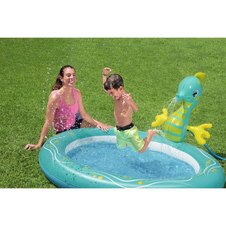 Piscina Inflable Caballito de Mar 1.88m x 1.60m x 86cm-5