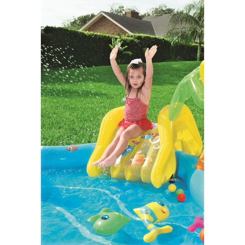 Piscina Y Juegos Inflable Sea Life 2.80Mx2.57Mx87Cms Bestway-8