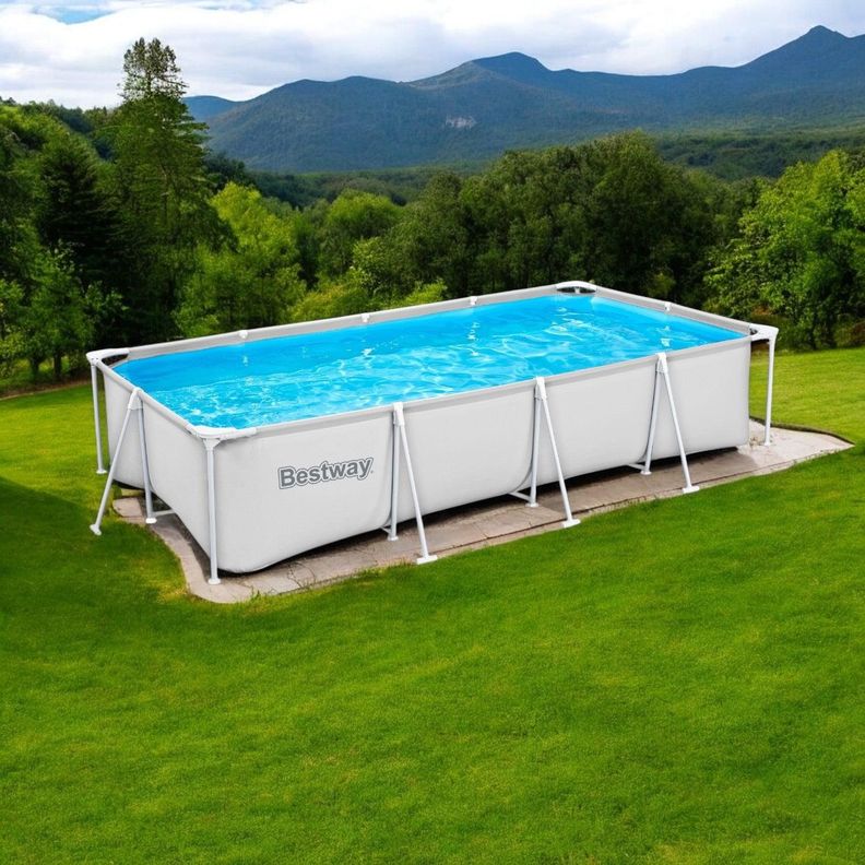 Piscina Bestway Rectangular SteelPro Deluxe 3.66MX2.01mx66cm-2