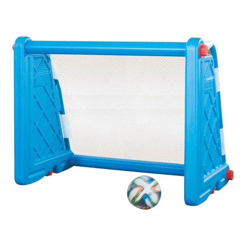 Arco De Futbol Azul 100x55x75 Cms Dolu