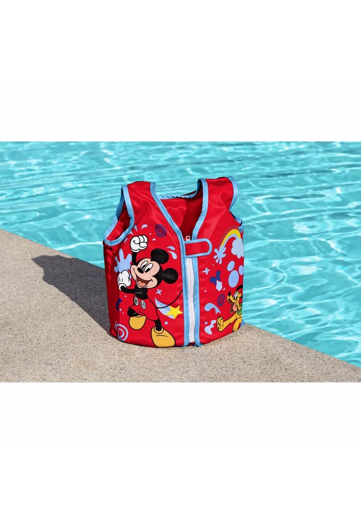 Chaleco Salvavidas Espuma Mickey para niños 3-6 Años Bestway-1