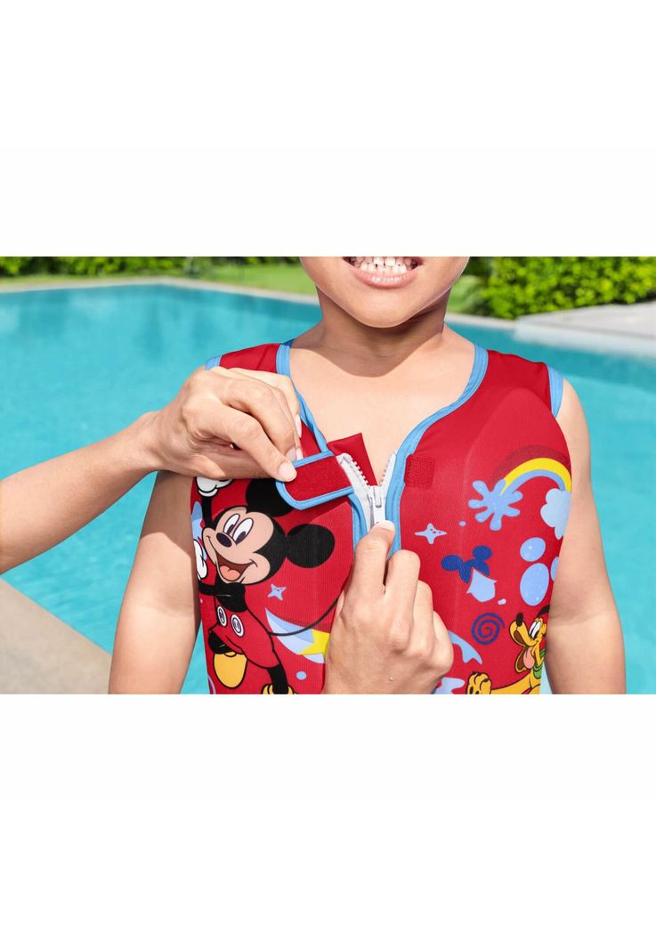 Chaleco Salvavidas Espuma Mickey para niños 3-6 Años Bestway-2