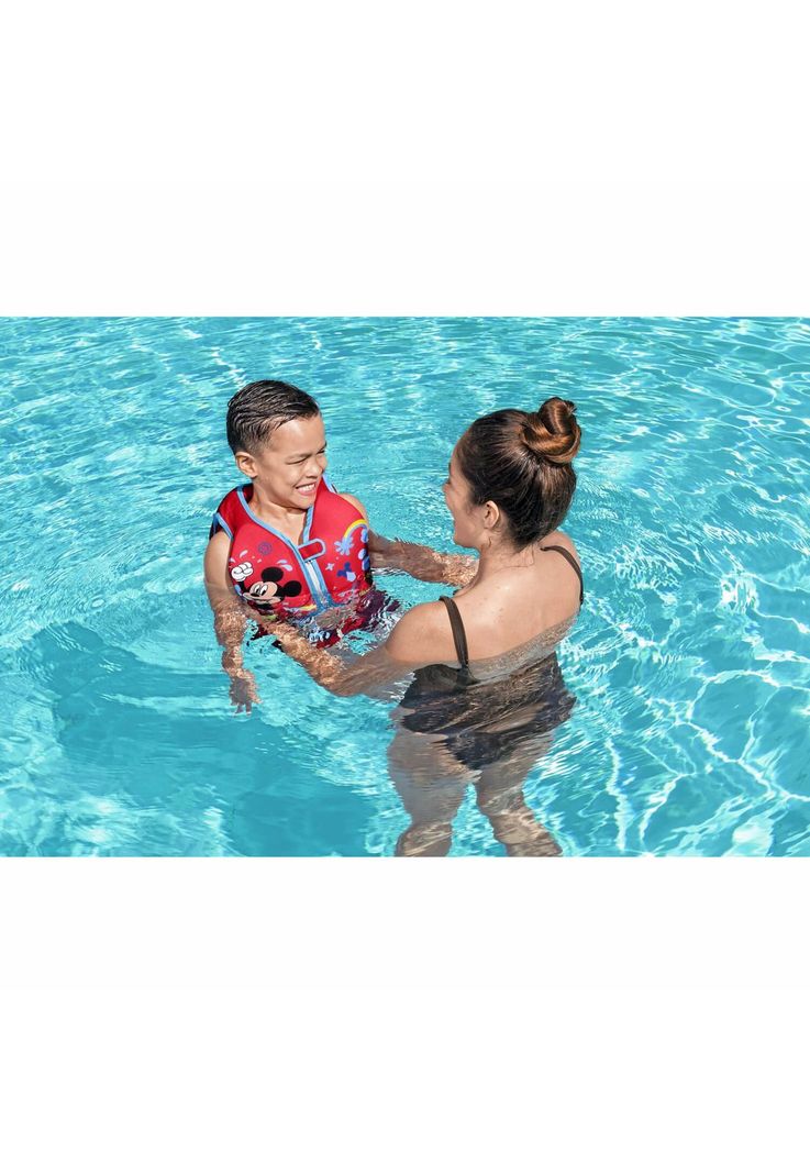 Chaleco Salvavidas Espuma Mickey para niños 3-6 Años Bestway-5
