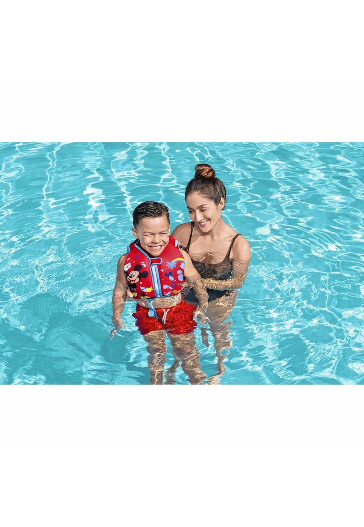 Chaleco Salvavidas Espuma Mickey para niños 3-6 Años Bestway-6