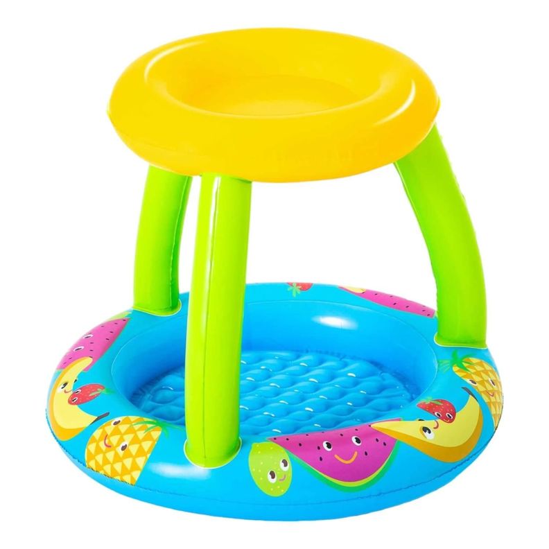 Piscina Inflable Bestway Con Techo Para Bebés 94X89X79Cm-0