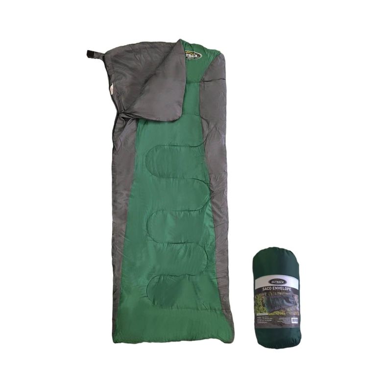 Saco De Dormir Estilo Envelope Oscuro Outback-0