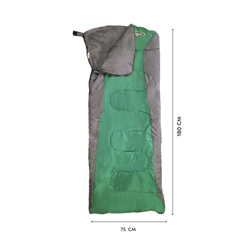 Saco De Dormir Estilo Envelope Oscuro Outback-1