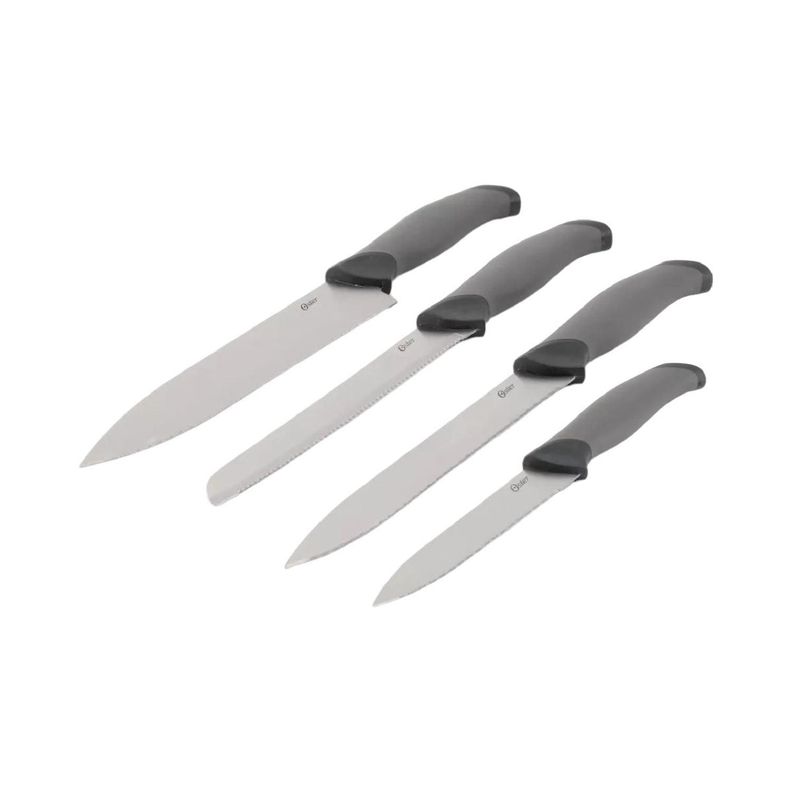 Set Cuchillos acero inoxidable 14 piezas + tabla Oster-1