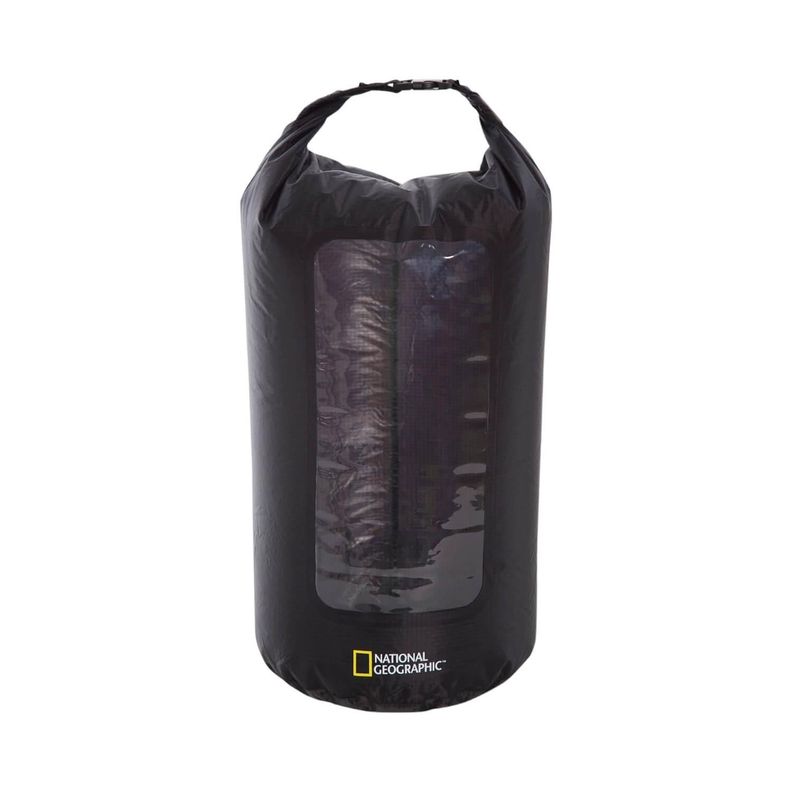 Bolsa Seca Impermeable con ventana 20L National Geographic Negro